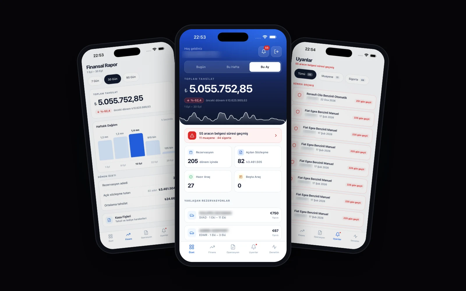 Vonarent Patron App Mobil Uygulaması