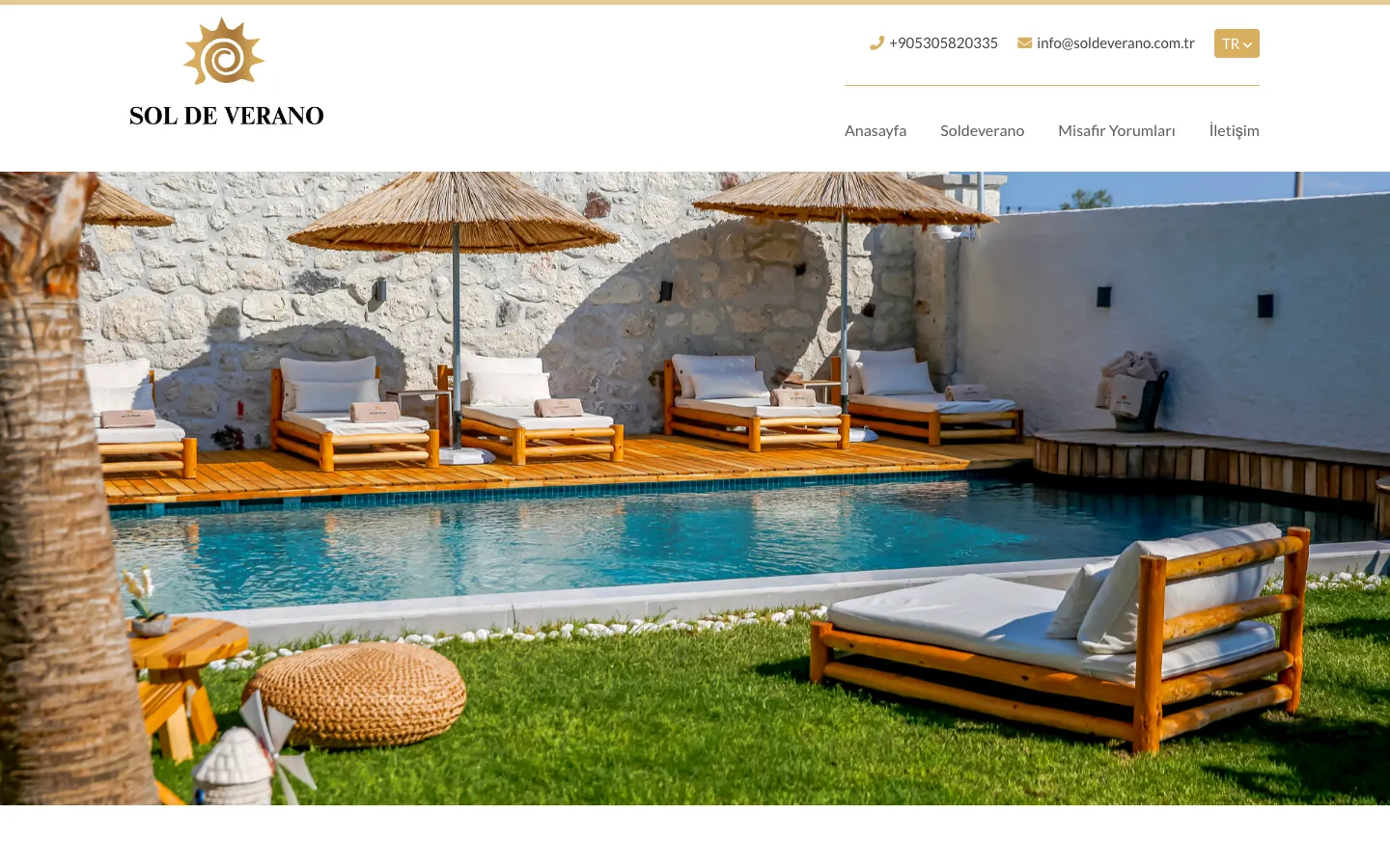 Sol De Verano Otel Web Sitesi